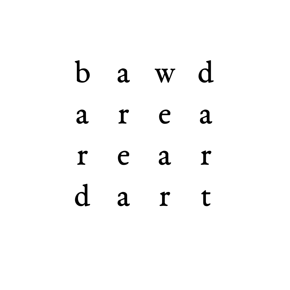bawd area rear dart 