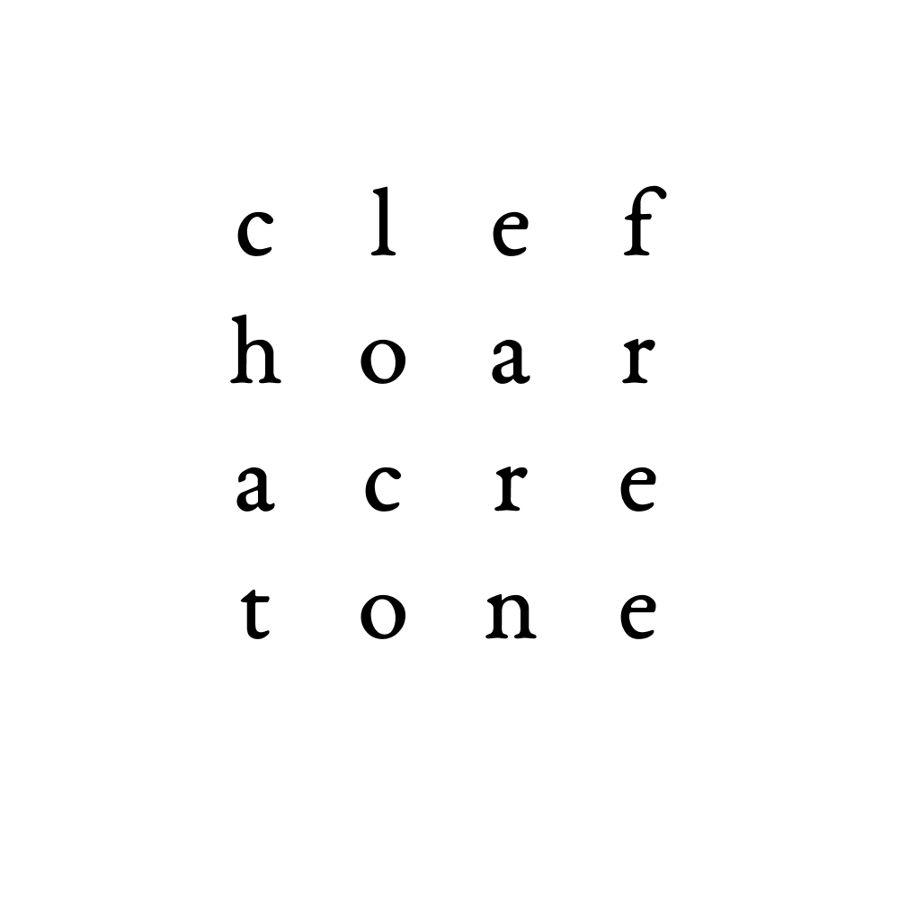 clef hoar acre tone 