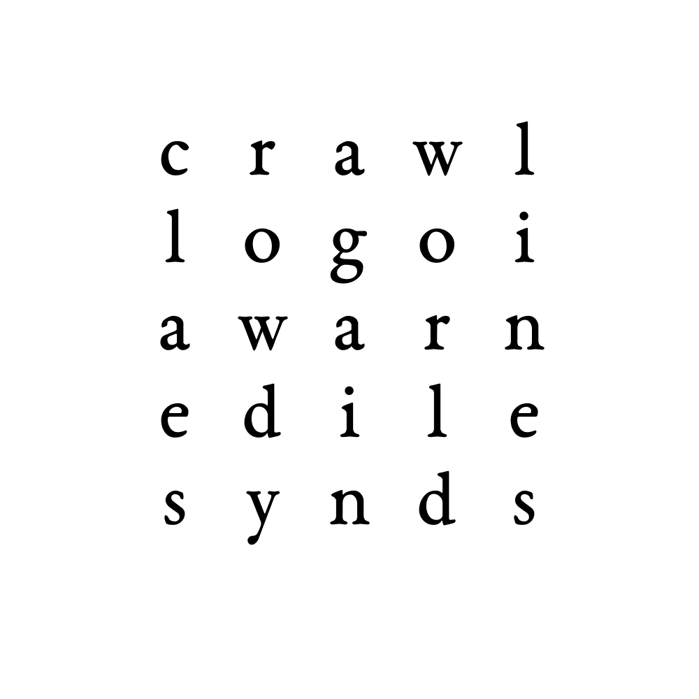 crawl logoi awarn edile synds 
