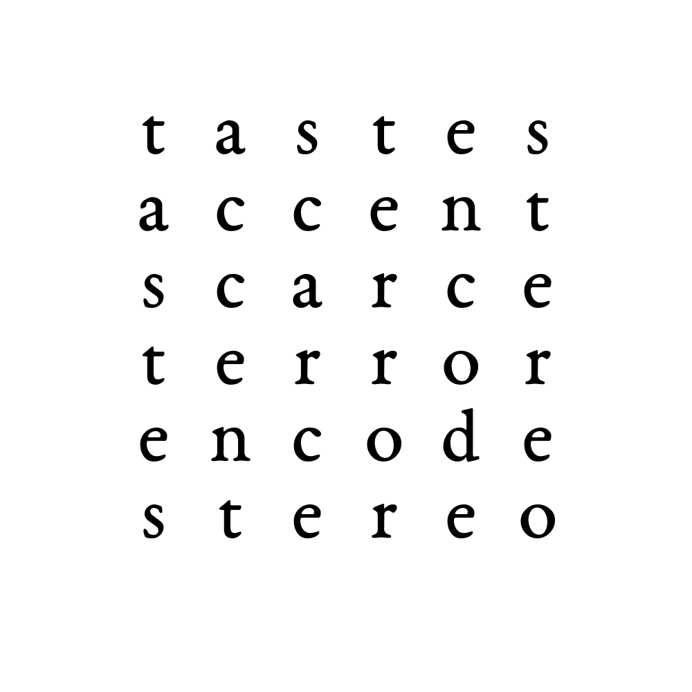 tastes accent scarce terror encode stereo 